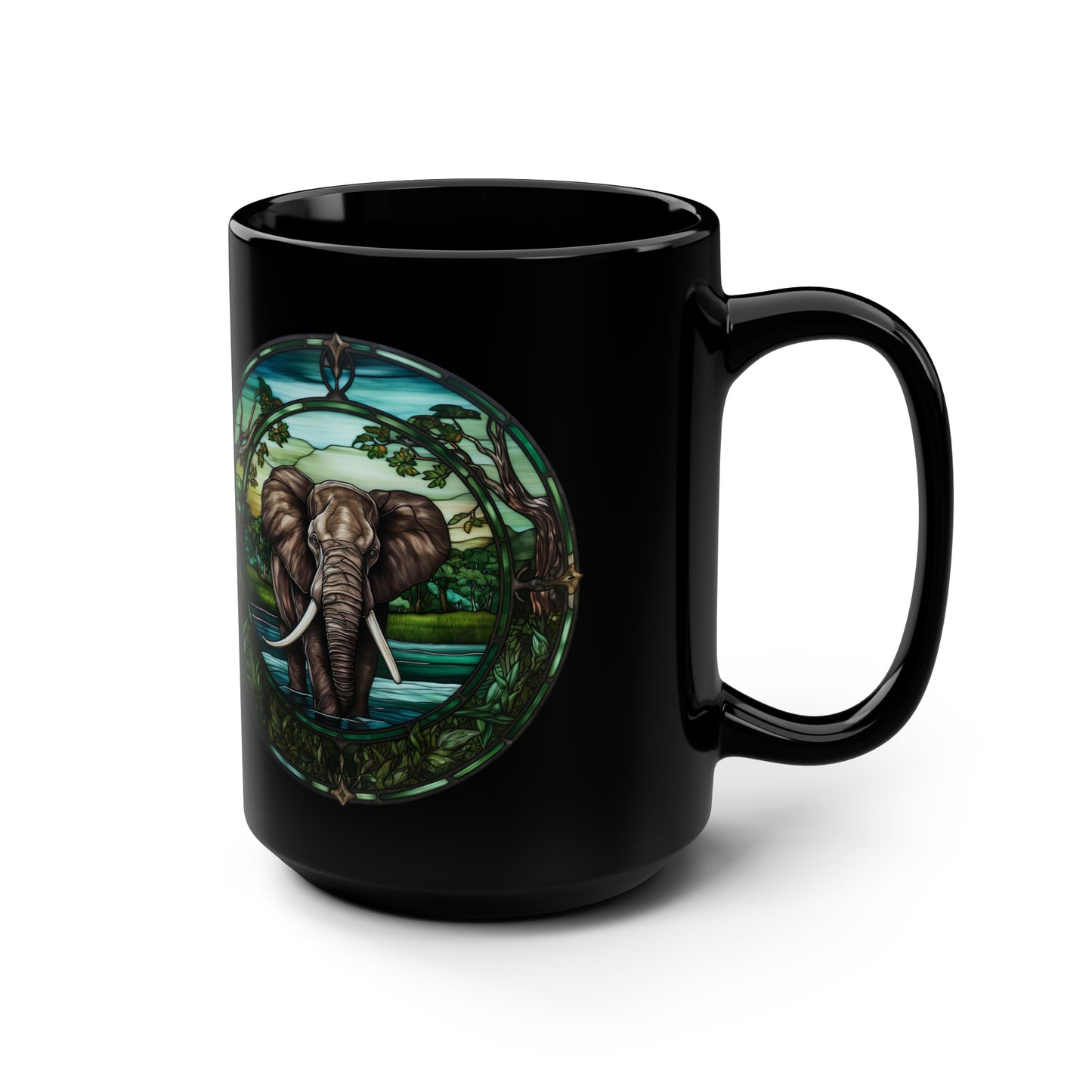 Black Mug, 15oz