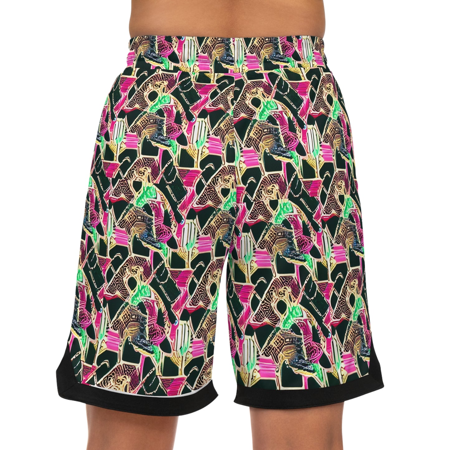 Basketball Rib Shorts (AOP)