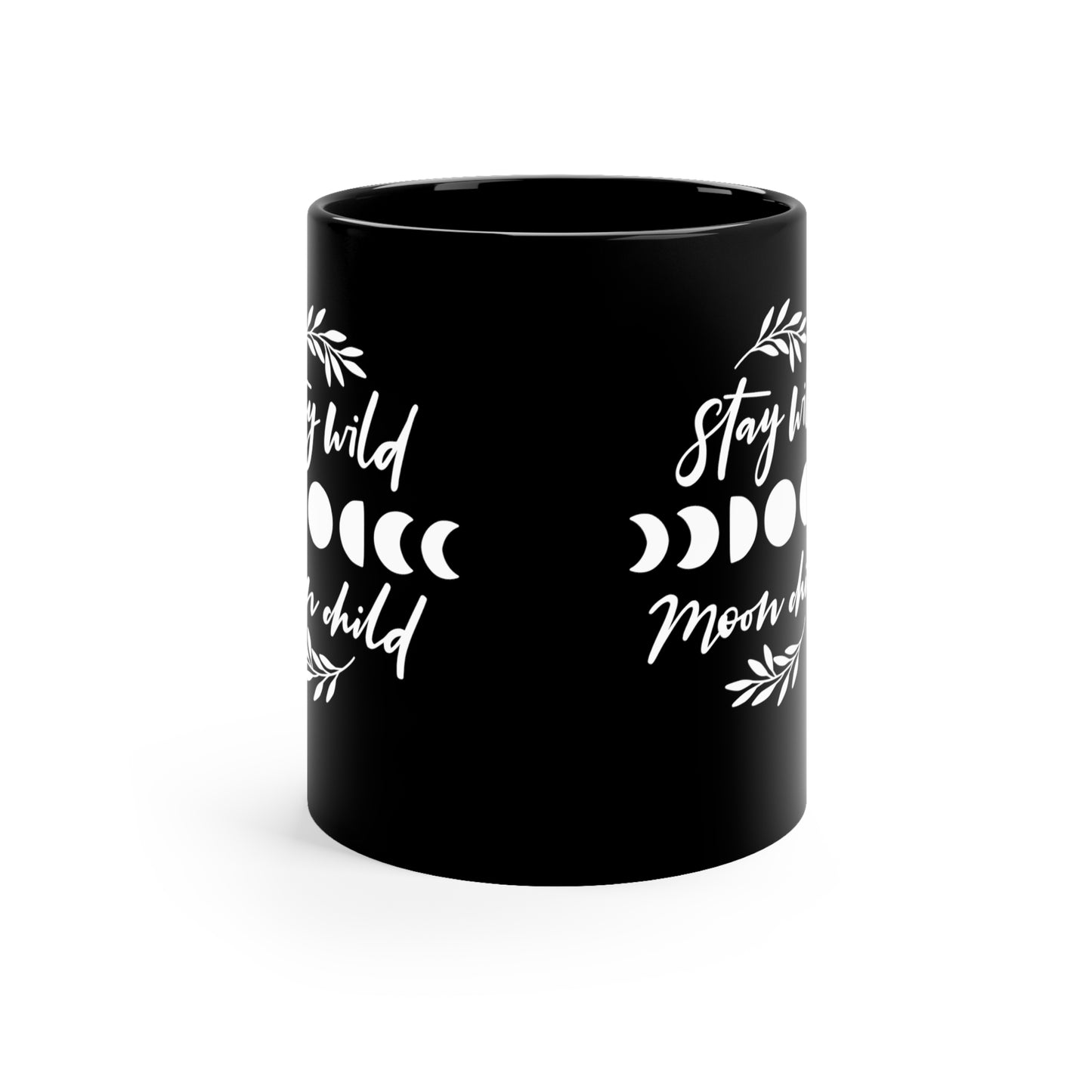 11oz Black Mug