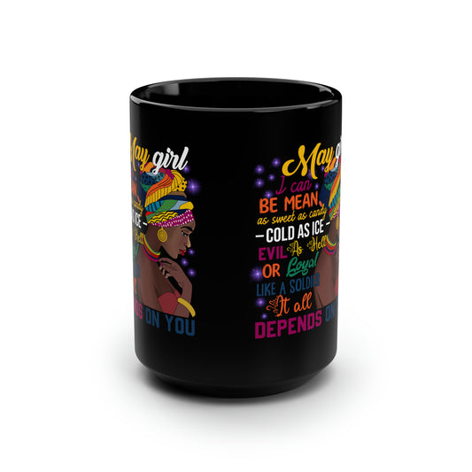 Black Mug, 15oz