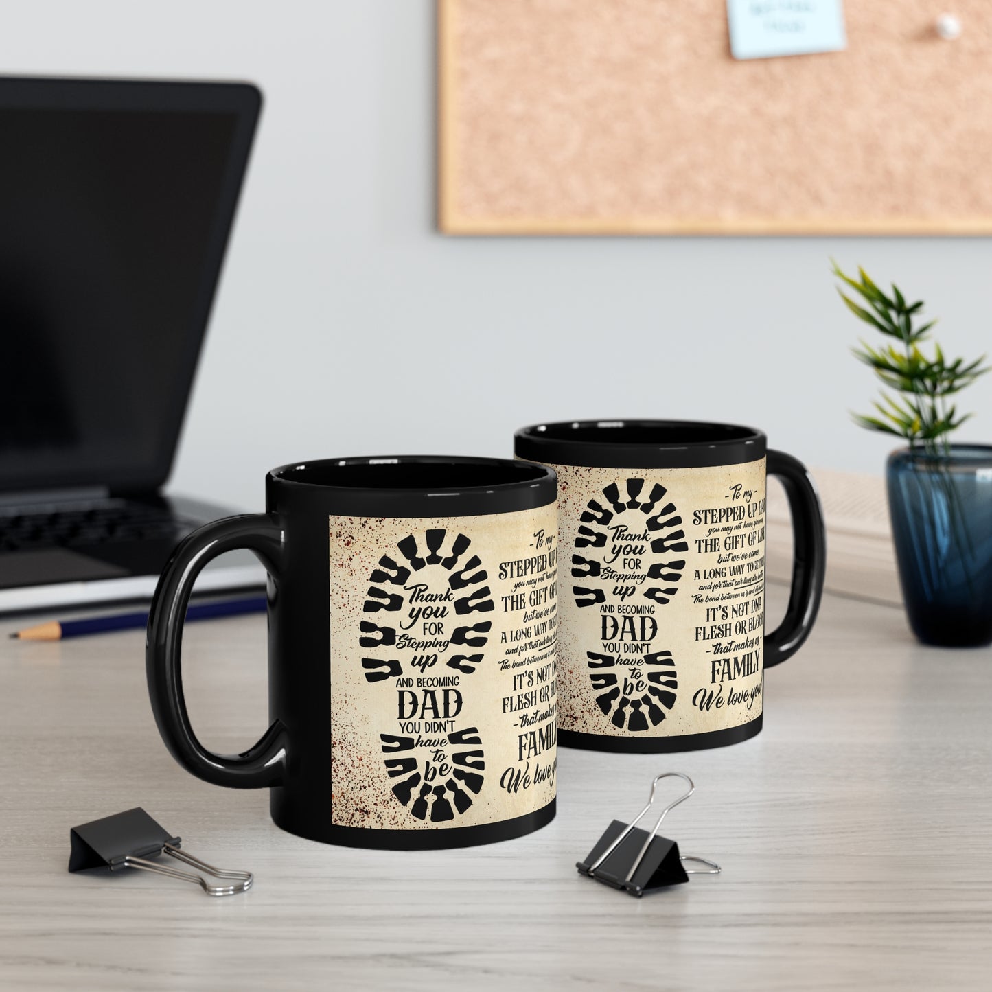 11oz Black Mug