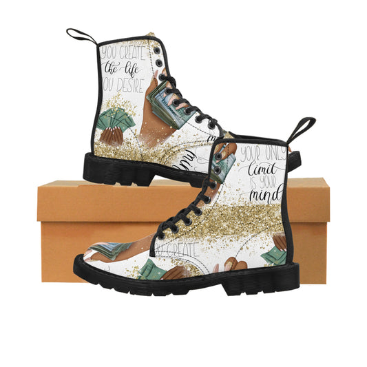 Women's Canvas Boots