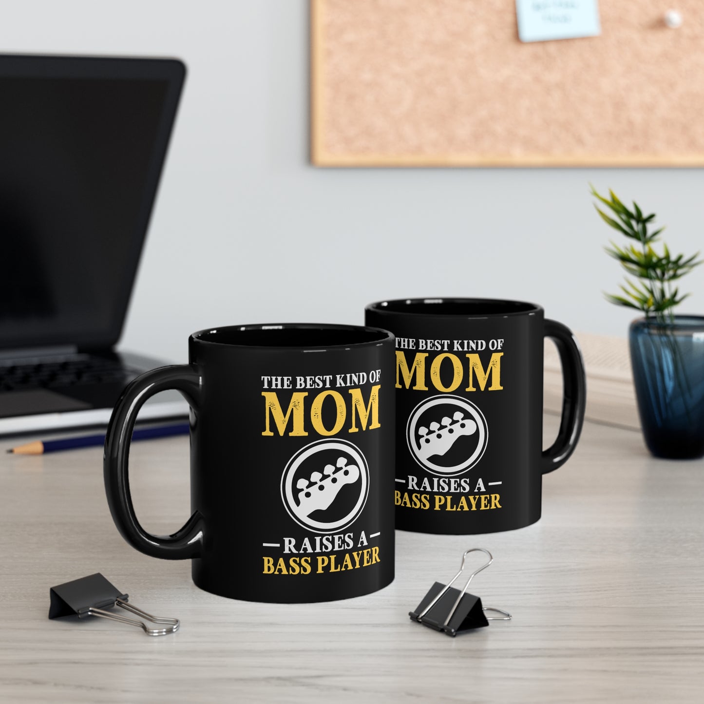 11oz Black Mug