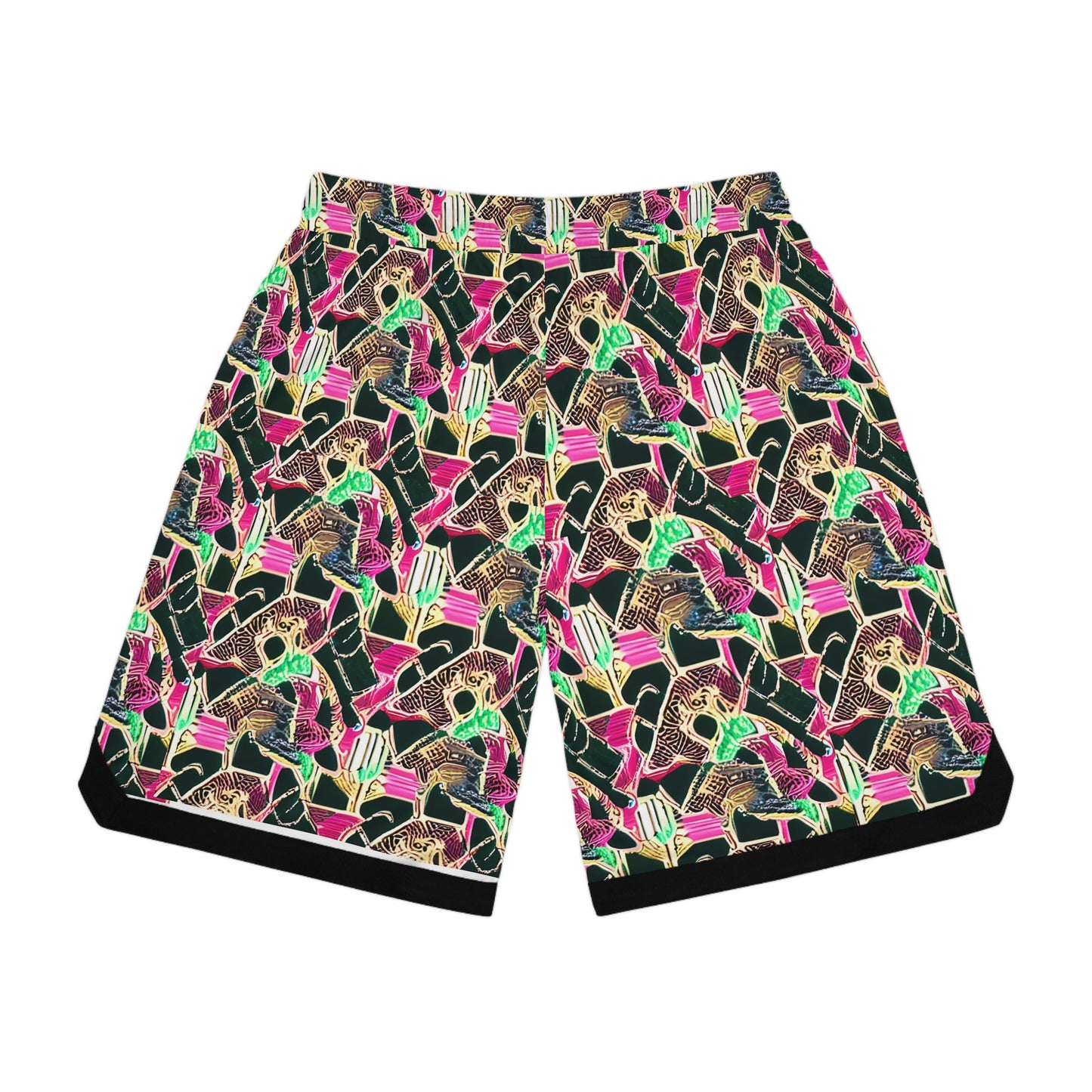 Basketball Rib Shorts (AOP)