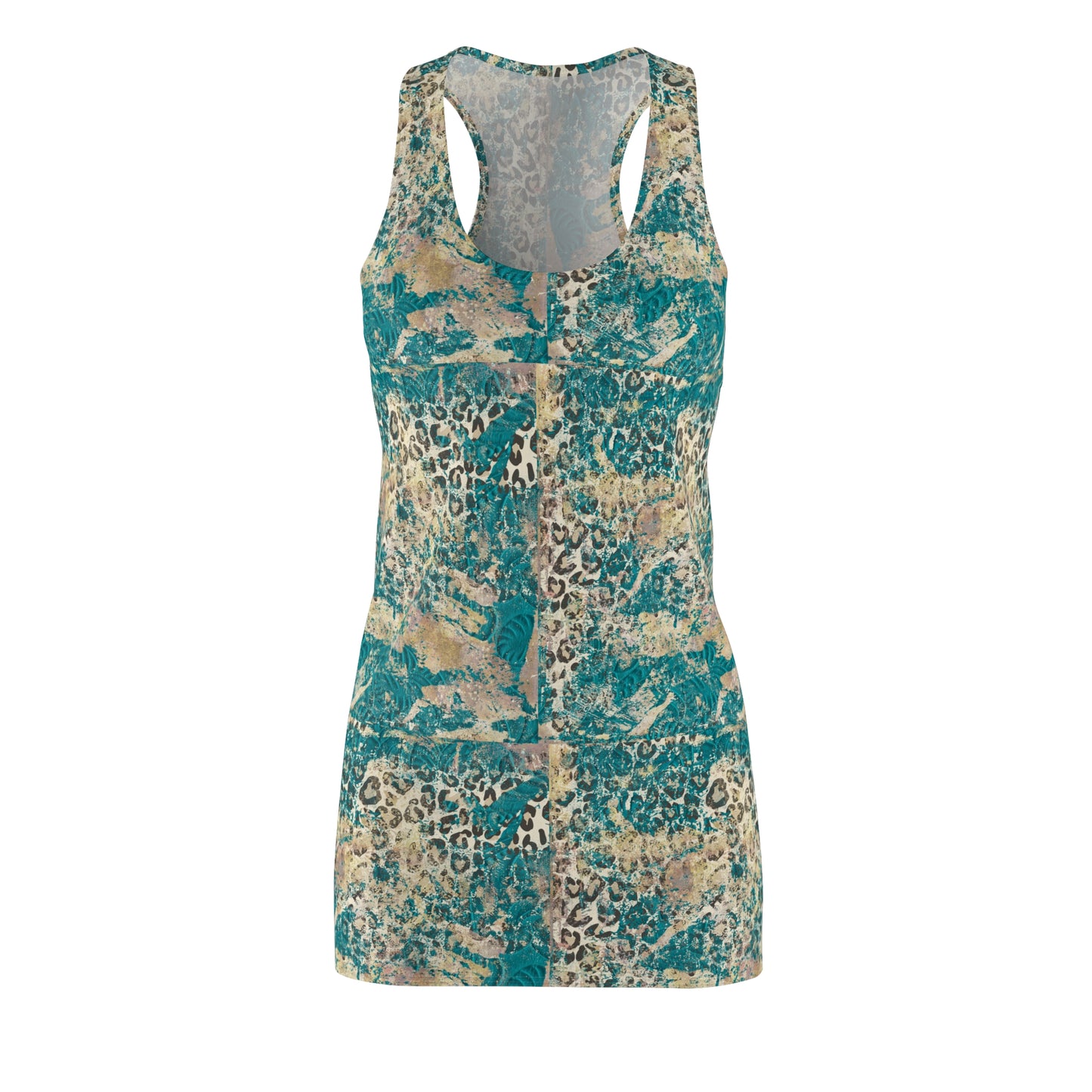 Women's Cut & Sew Racerback Dress (AOP)