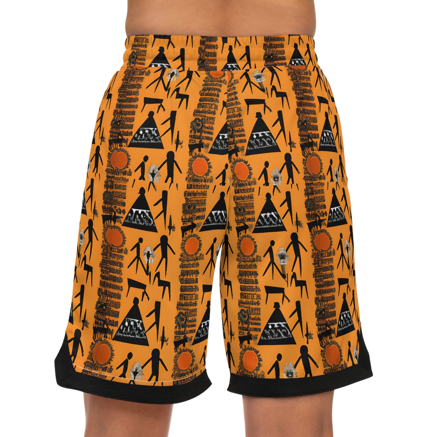 Basketball Rib Shorts (AOP)