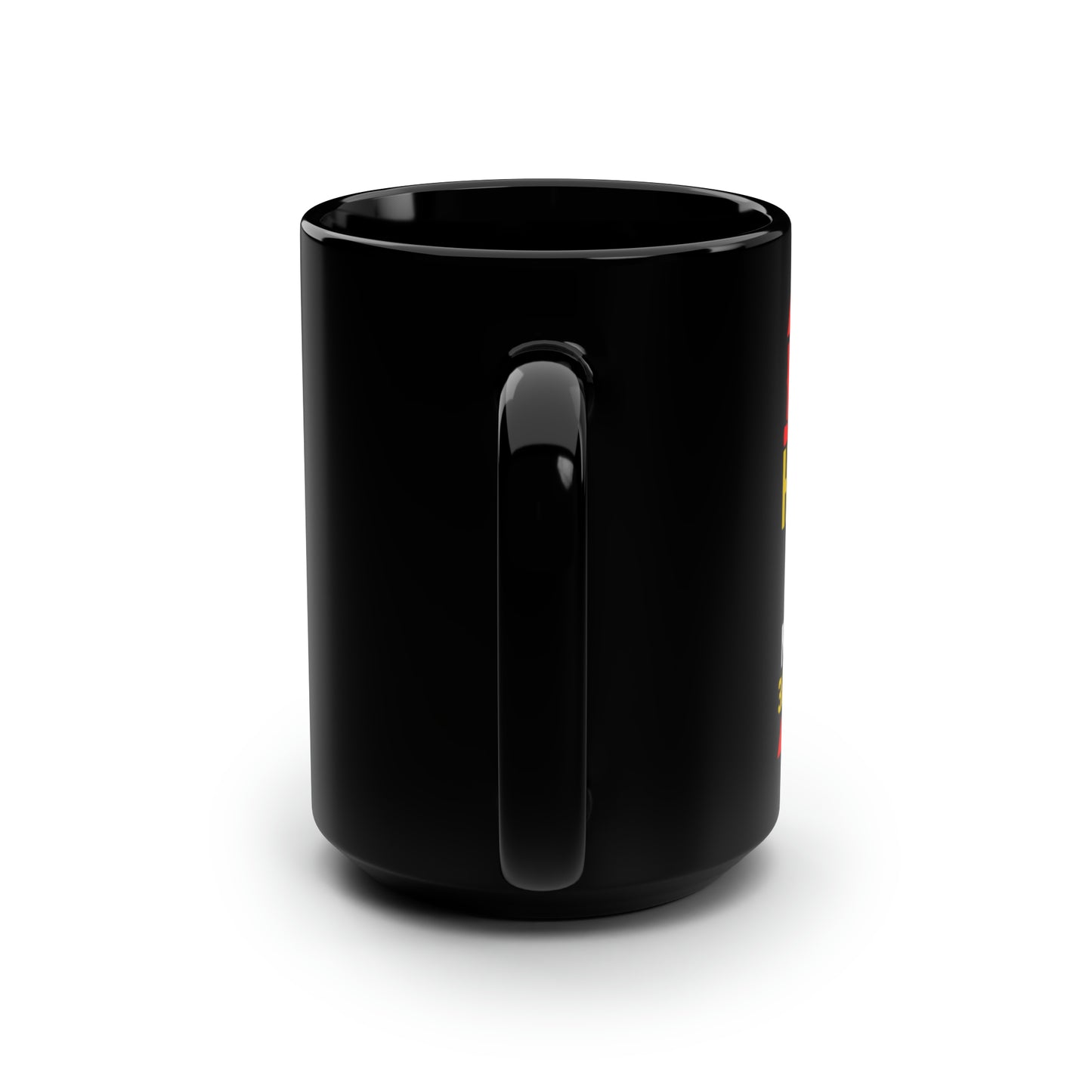 Black Mug, 15oz