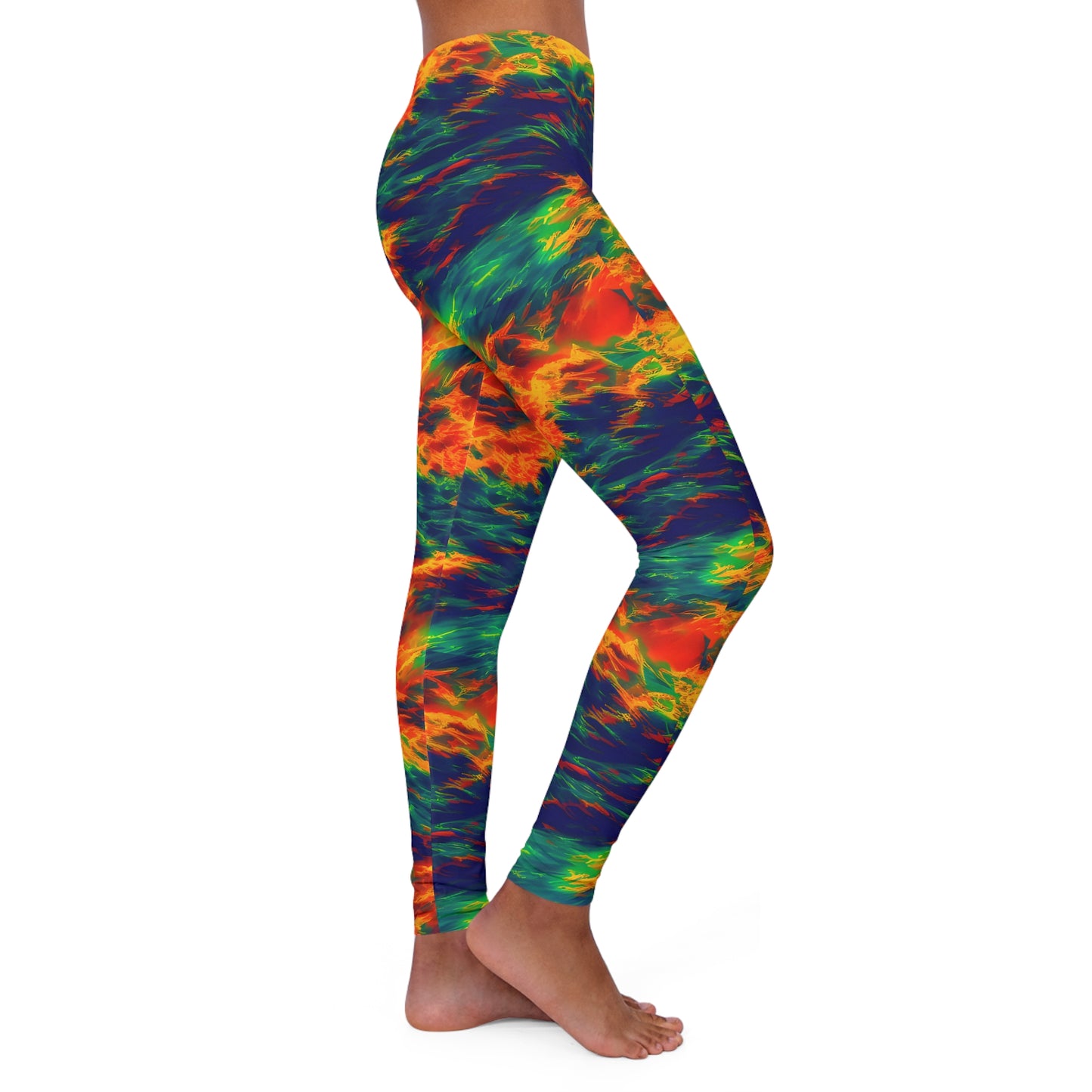 Women's Spandex Leggings (AOP)