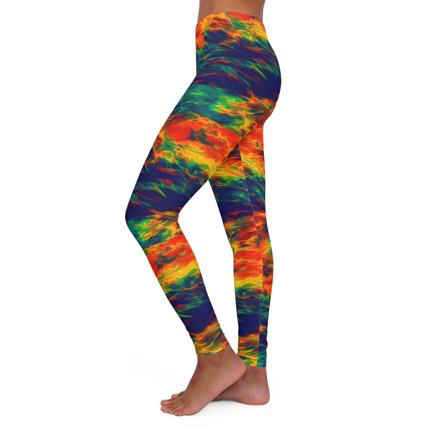 Women's Spandex Leggings (AOP)