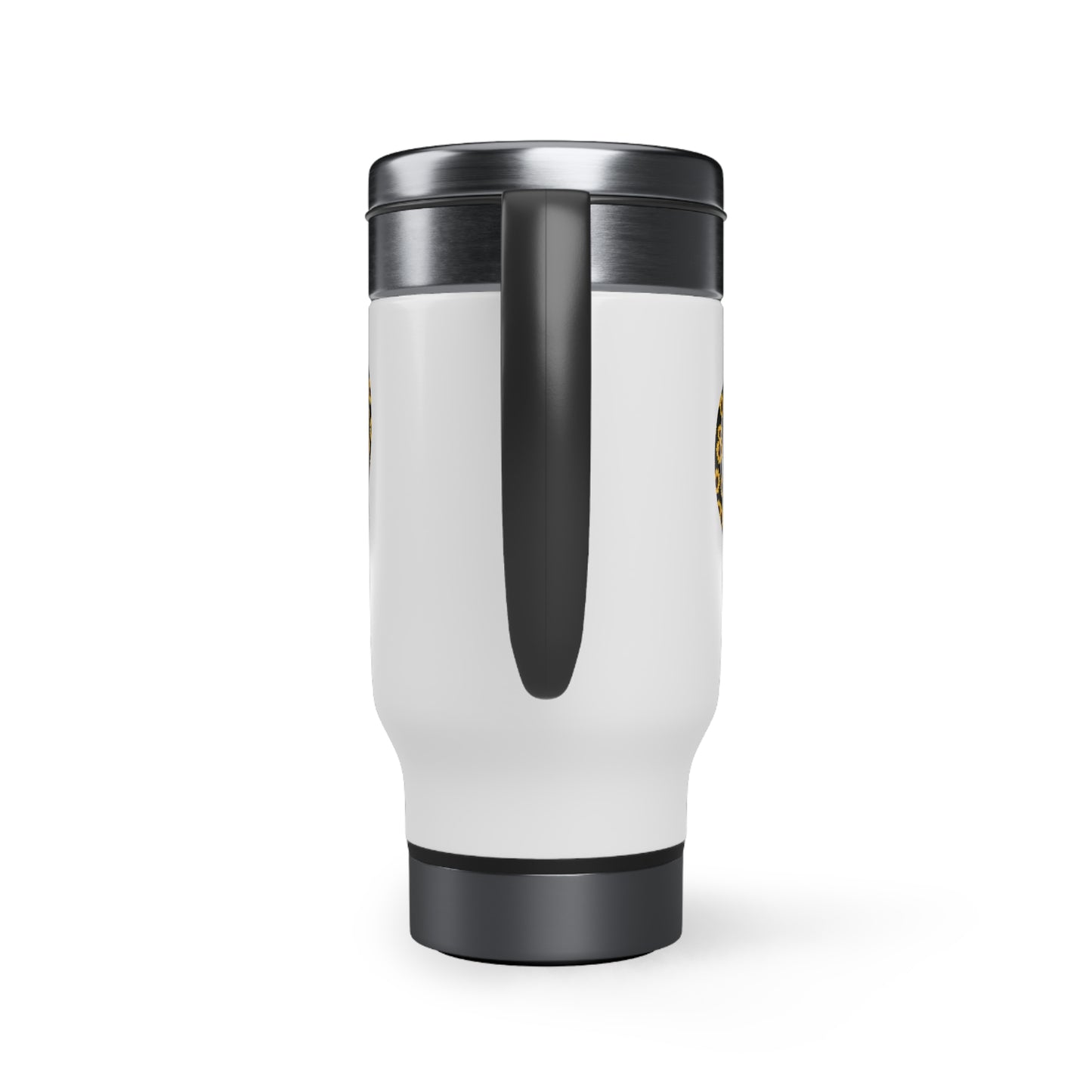 Stainless Steel Travel Mug with Handle, 14oz