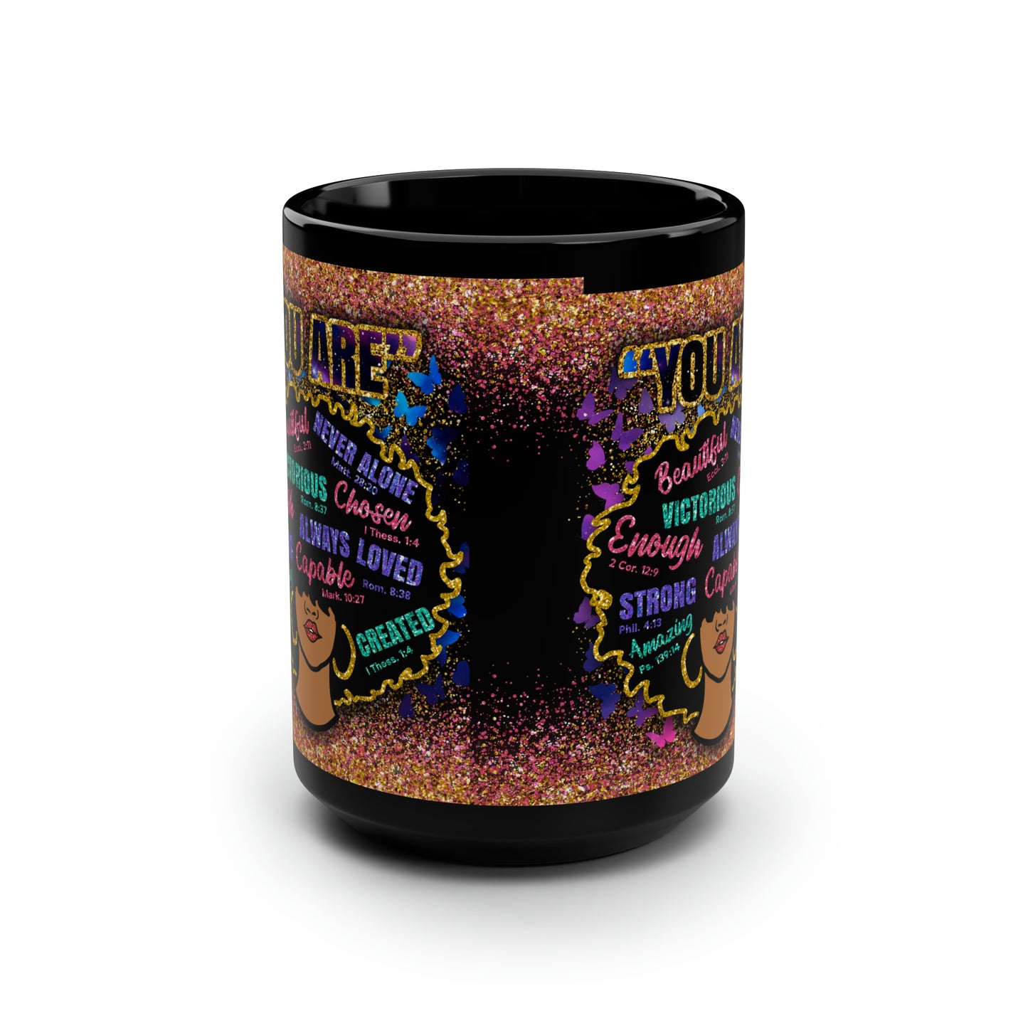 Black Mug, 15oz