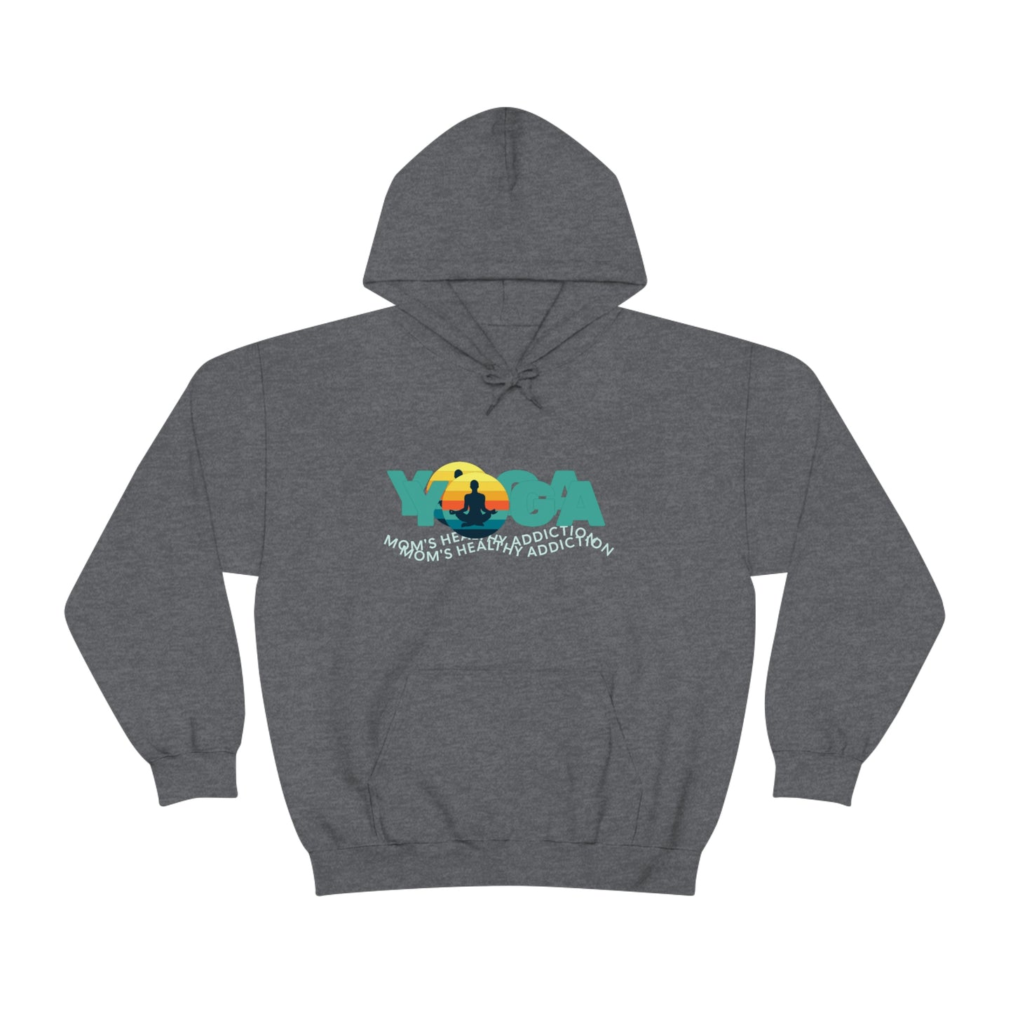 Unisex Heavy Blend™ Hooded Sweatshirt for my yoga loving mom, grandma, daughter, dad, granddad or son,