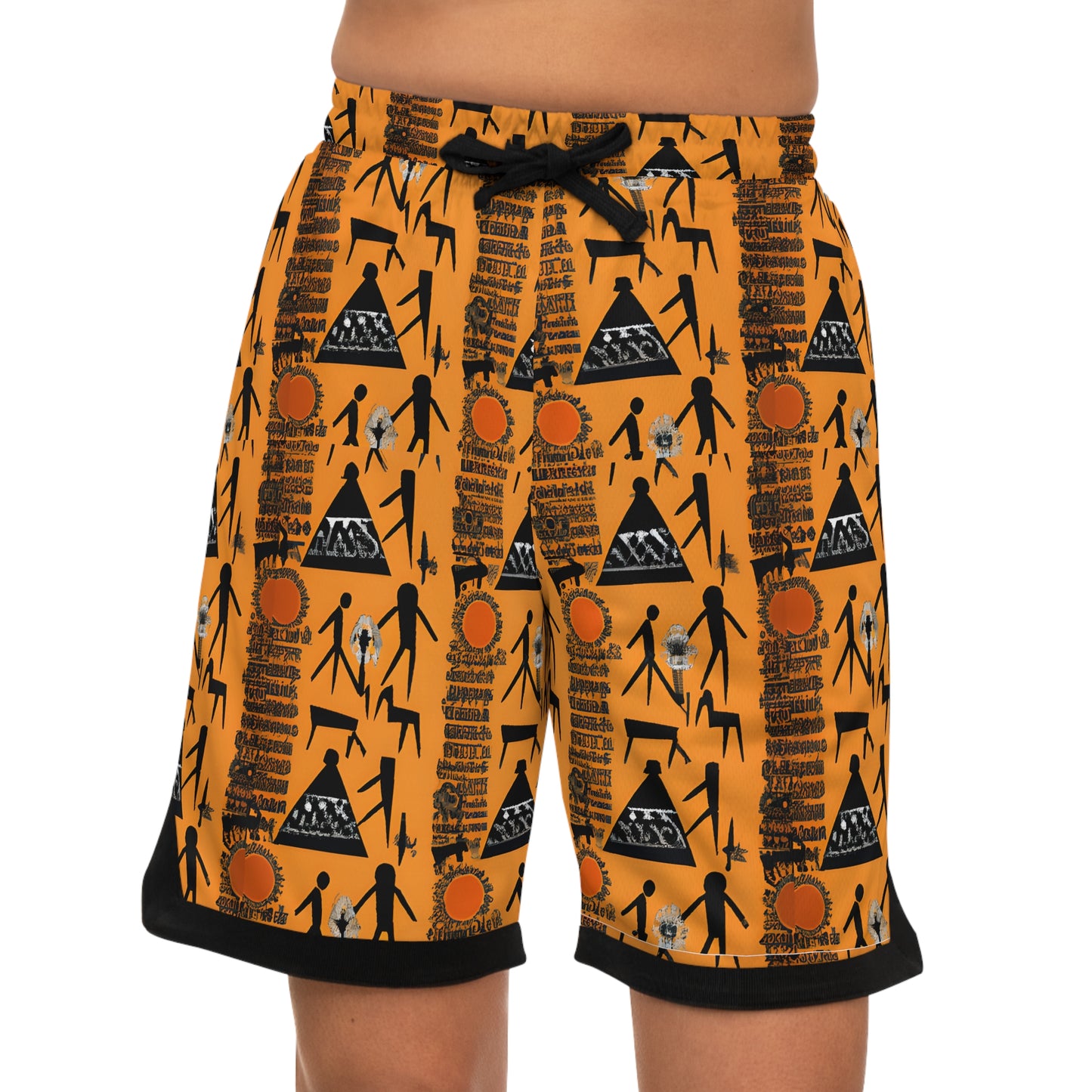 Basketball Rib Shorts (AOP)