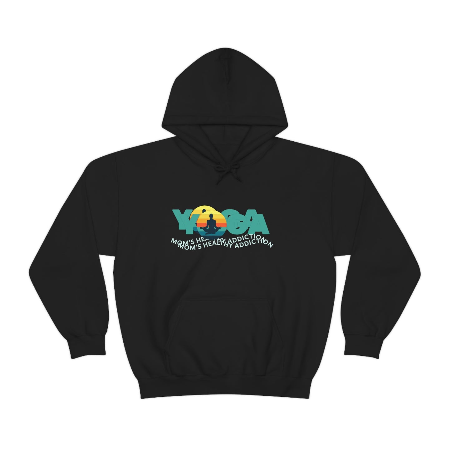 Unisex Heavy Blend™ Hooded Sweatshirt for my yoga loving mom, grandma, daughter, dad, granddad or son,