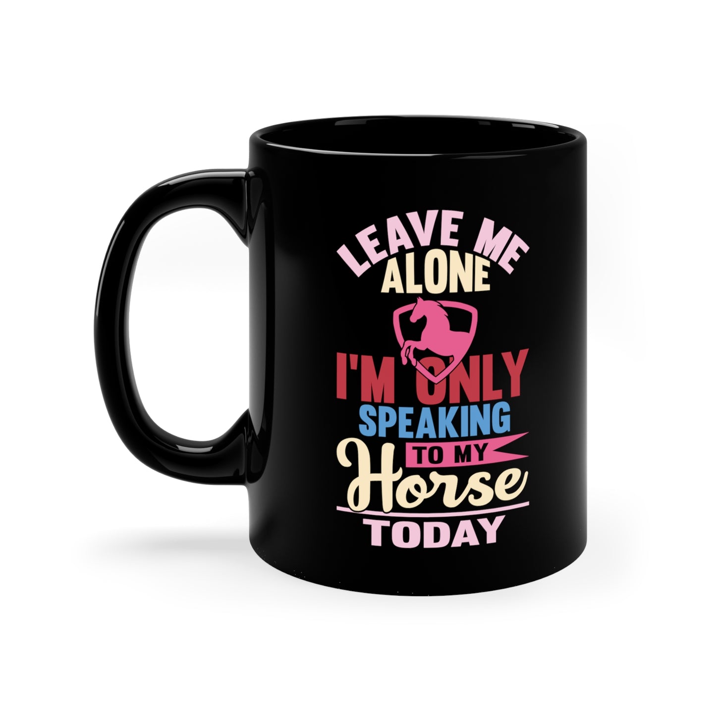 11oz Black Mug