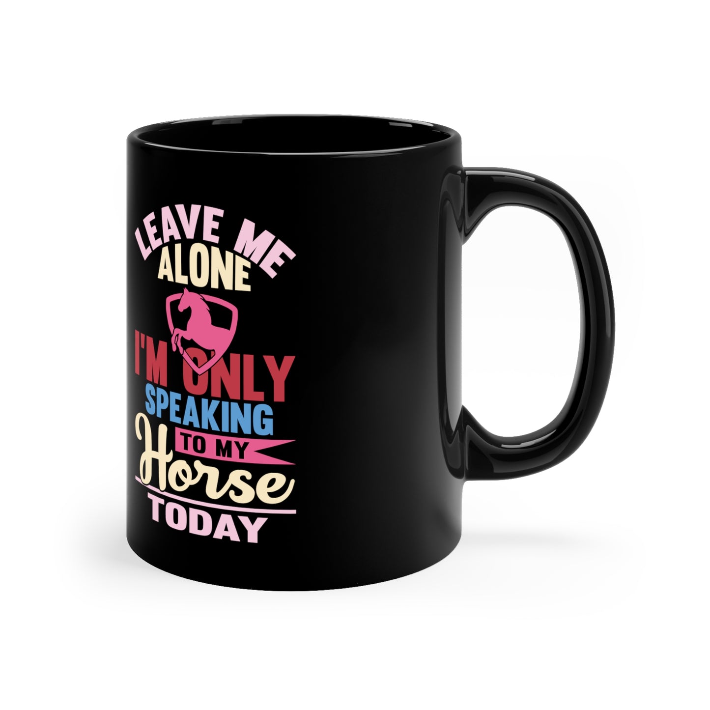 11oz Black Mug