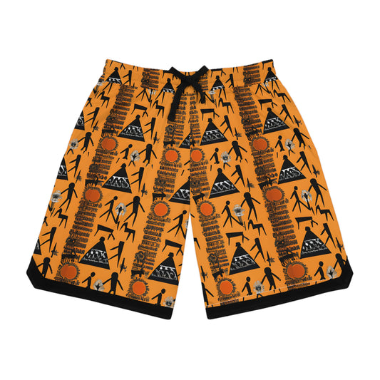 Basketball Rib Shorts (AOP)