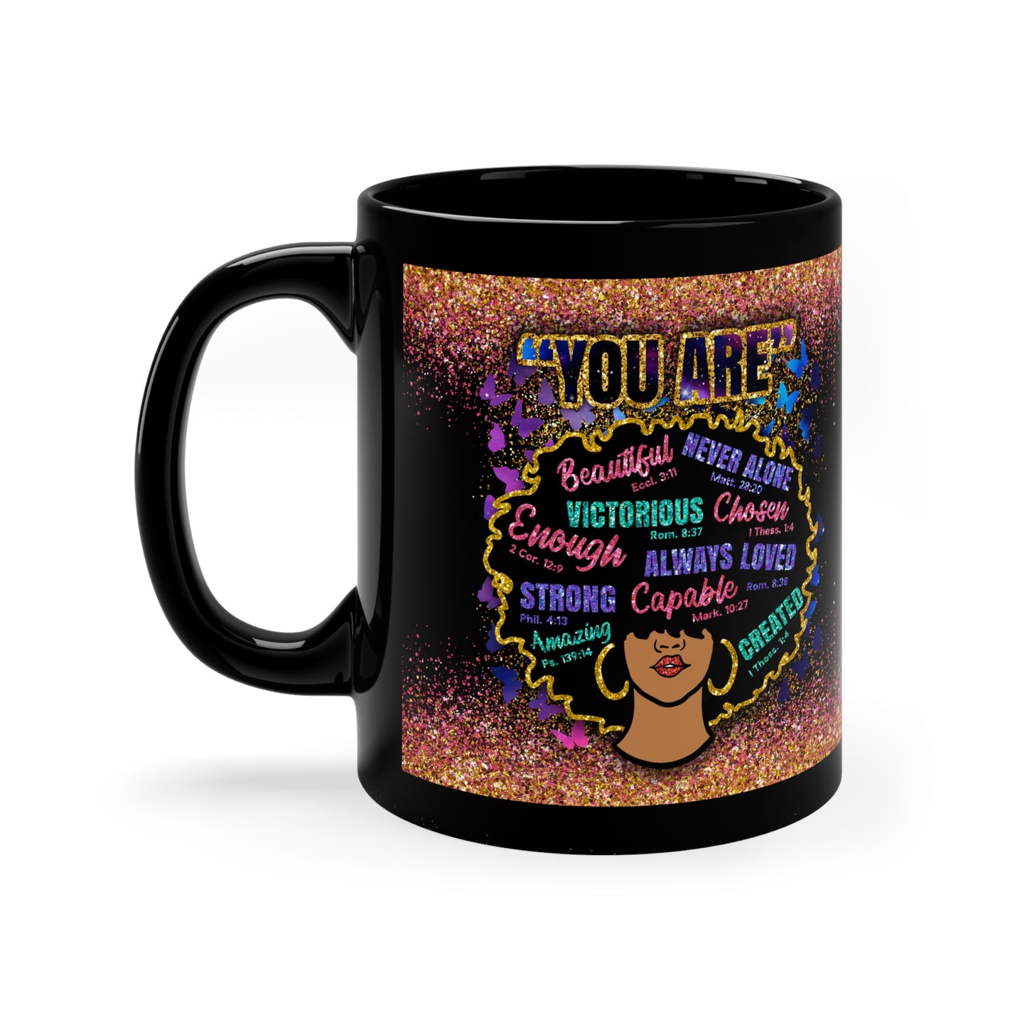 11oz Black Mug