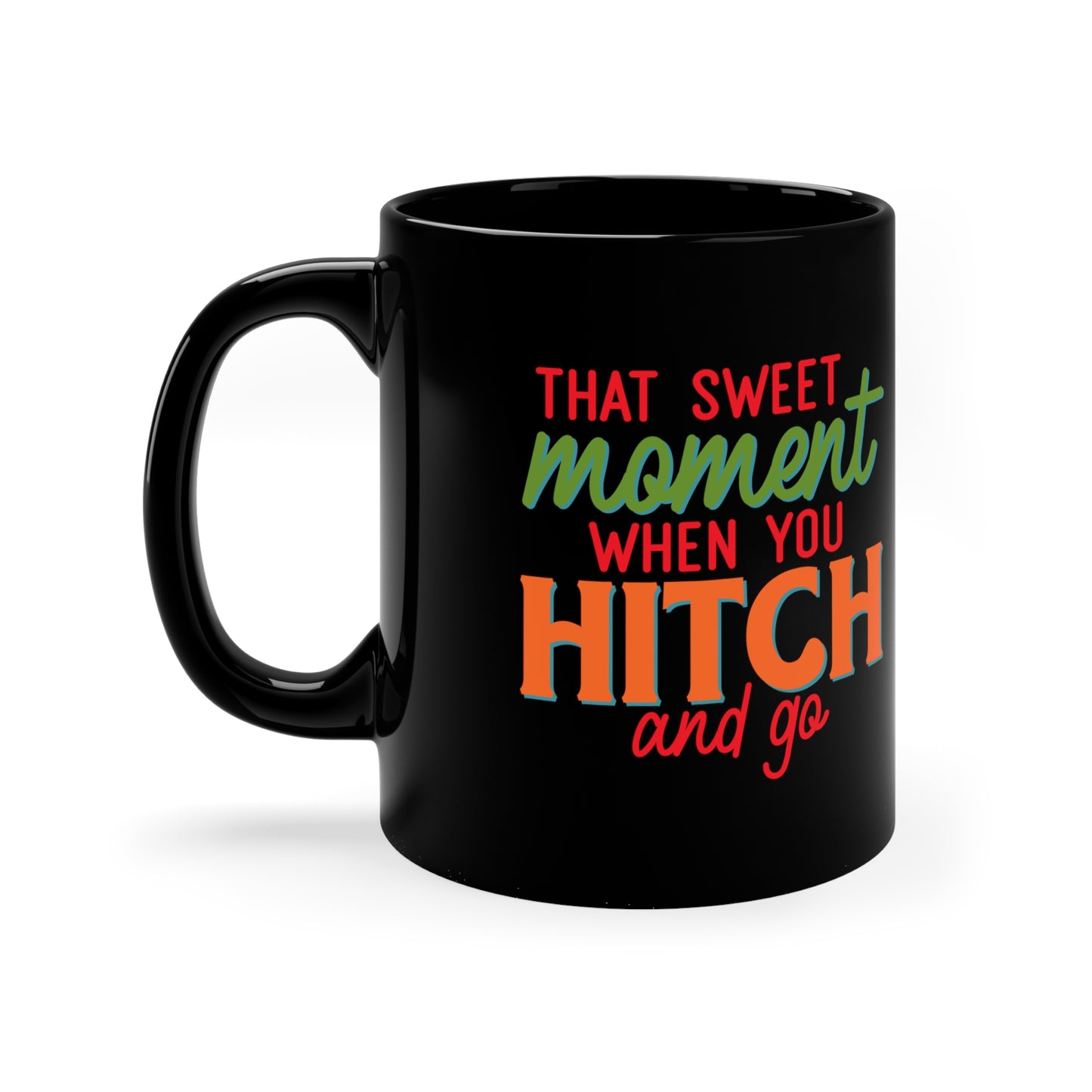 11oz Black Mug