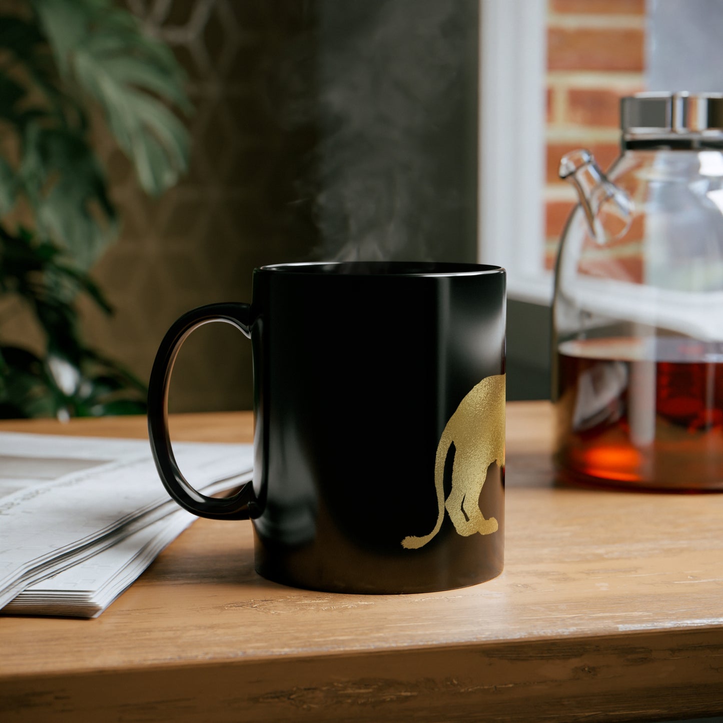 11oz Black Mug