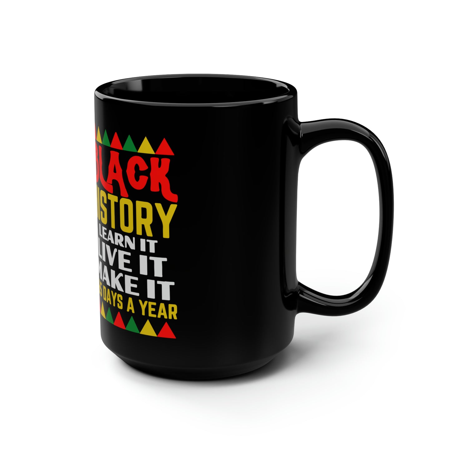 Black Mug, 15oz