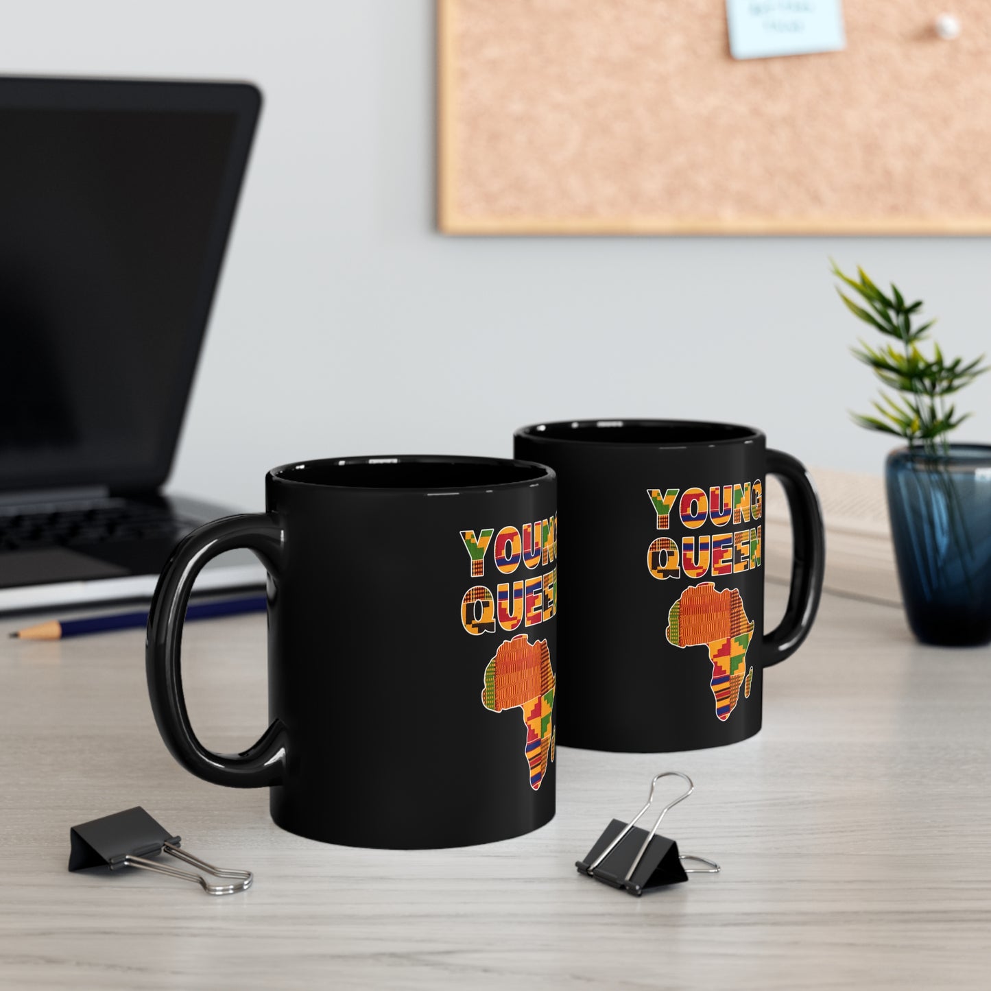 11oz Black Mug