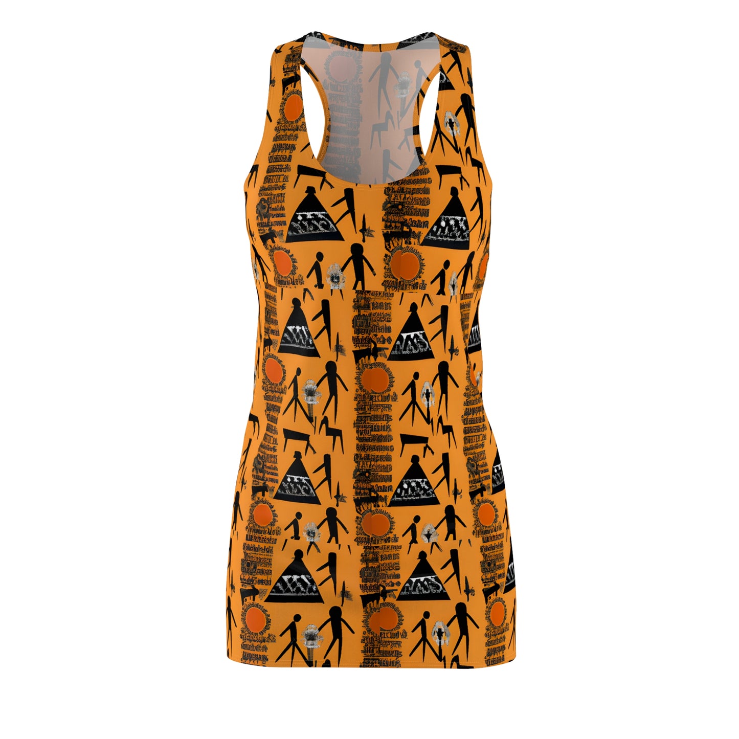Women's Cut & Sew Racerback Dress (AOP)