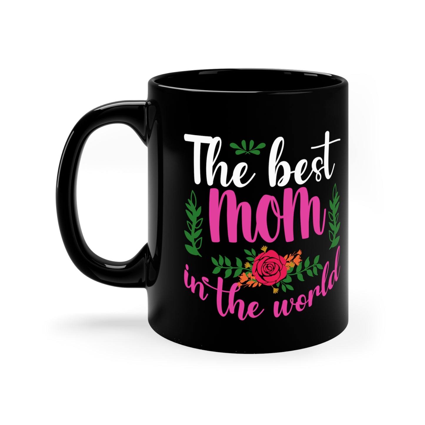 11oz Black Mug