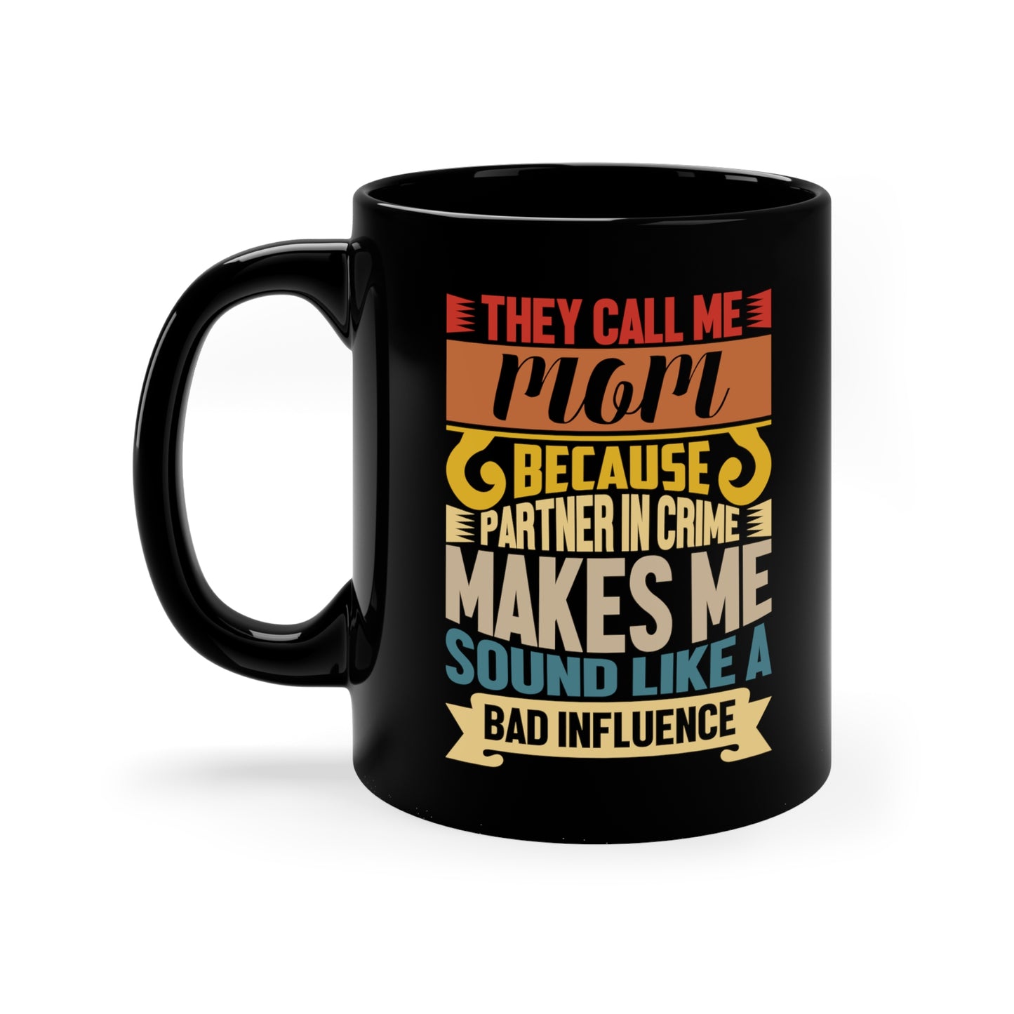 11oz Black Mug