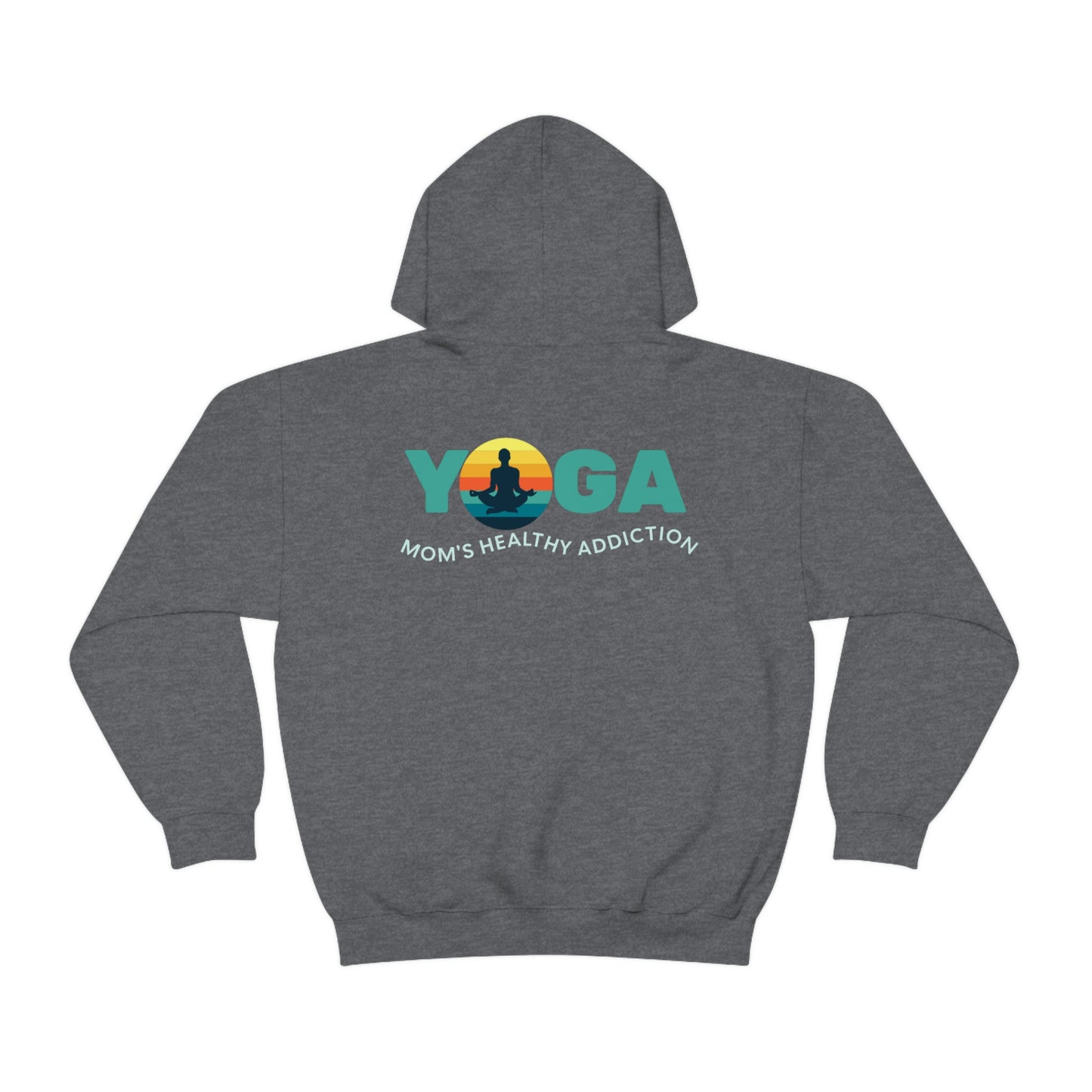 Unisex Heavy Blend™ Hooded Sweatshirt for my yoga loving mom, grandma, daughter, dad, granddad or son,