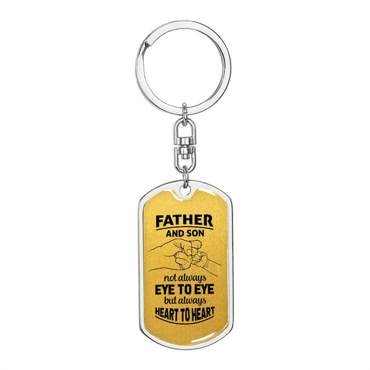 Dad, we are heart to heart.