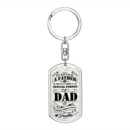 To My dad, personalise your gift if you wish