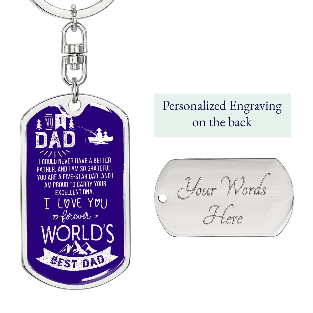 Dad, #1, World's best.