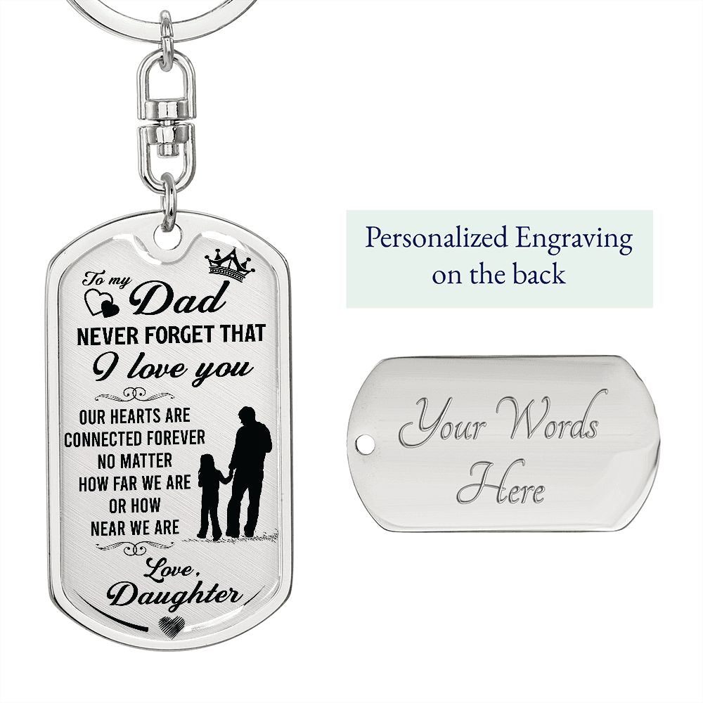 Dad, never forget that I love you.