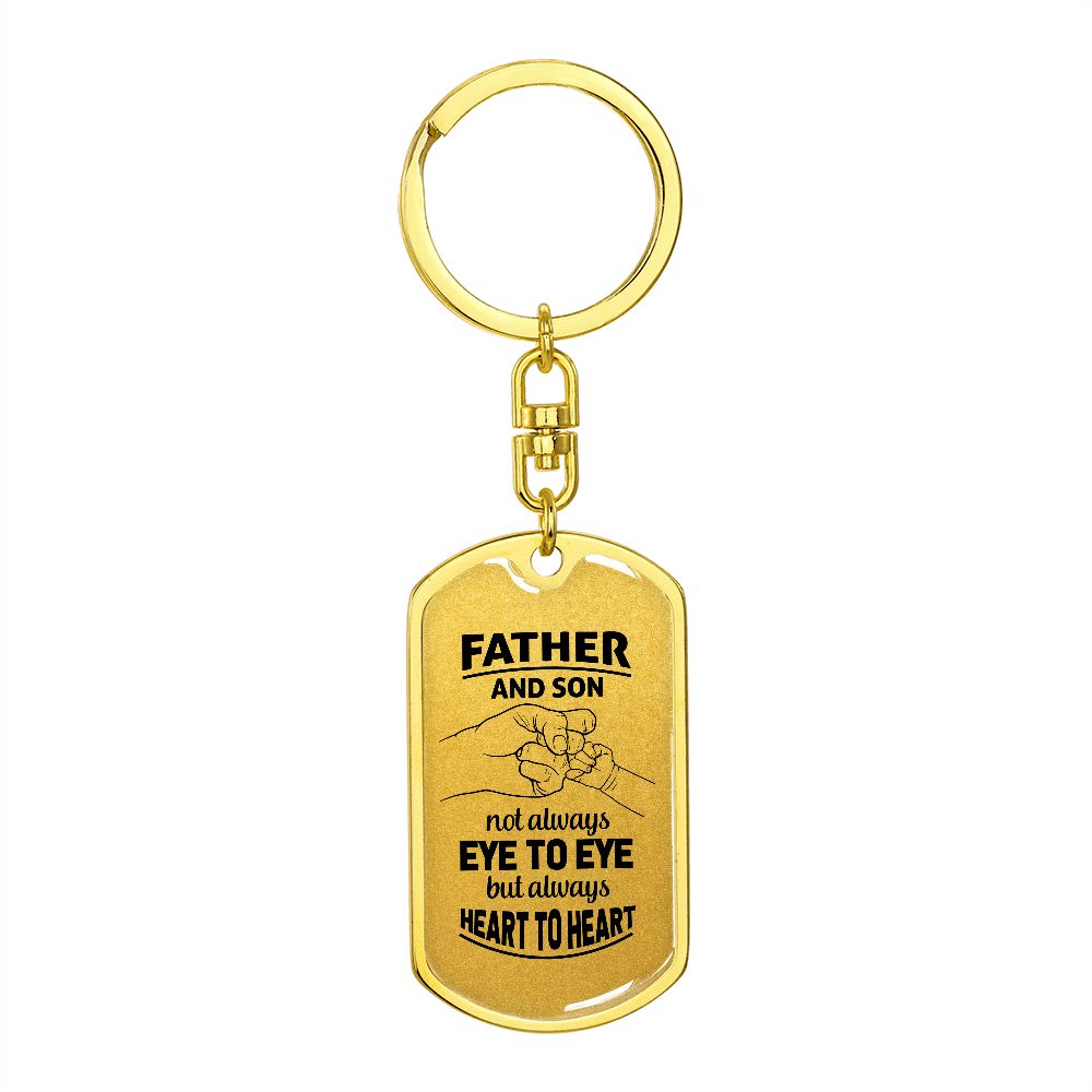 Dad, we are heart to heart.
