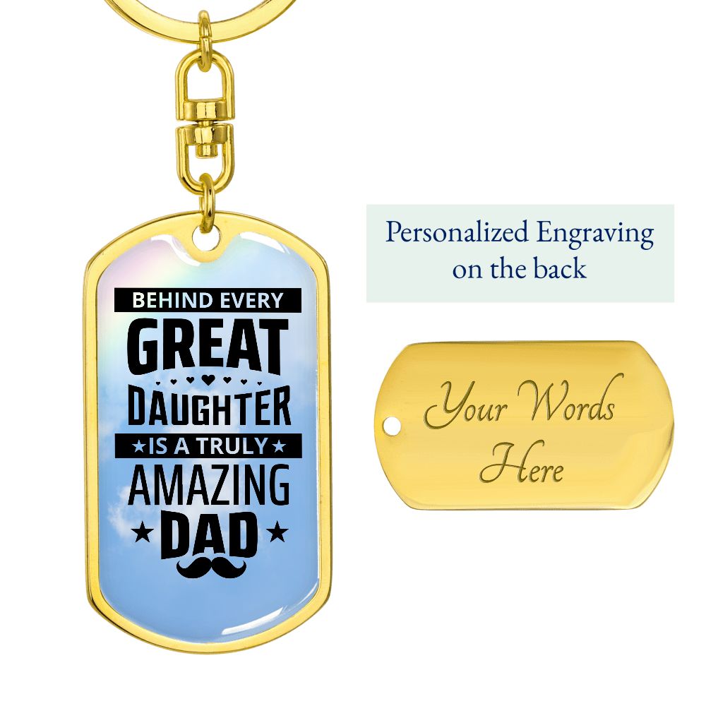 Dad, if it were not for you, I'd not succeed.