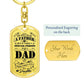To My dad, personalise your gift if you wish