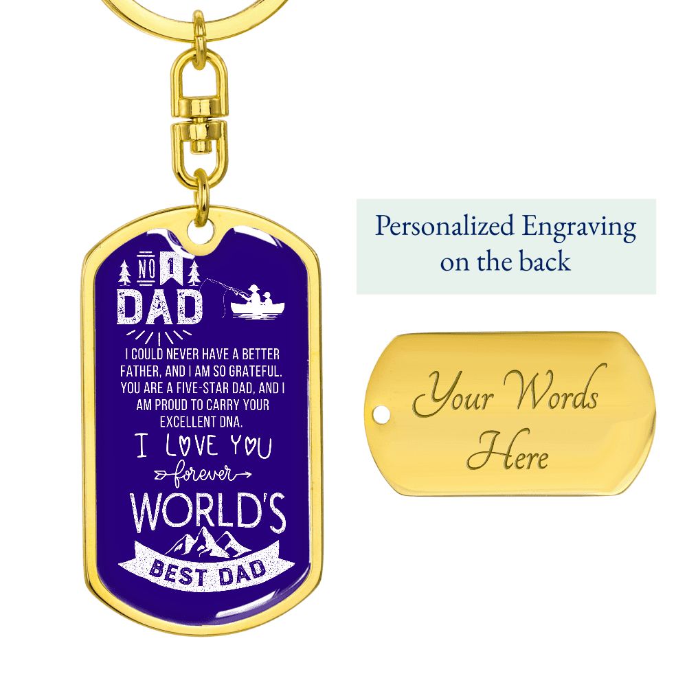 Dad, #1, World's best.