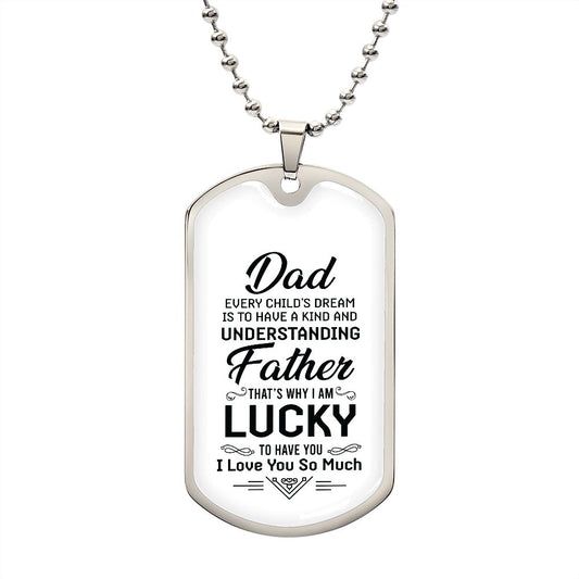 Dad, we are so lucky to have you.