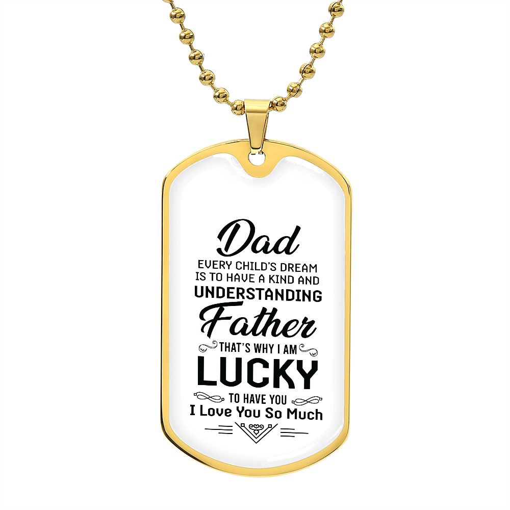 Dad, we are so lucky to have you.