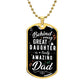 DOG TAG NECKLACE GIFT FOR YOUR DAD