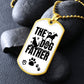 To my dog loving father