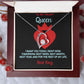 Forever love necklace for my wife or girlfriend to tell her I love her.