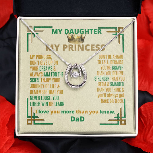 To My Daughter, Go for Your Dreams.