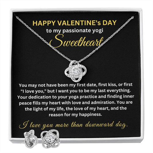 For My Passionate Yogi Sweetheart Wife or Girlfriend on Valentine's Day.