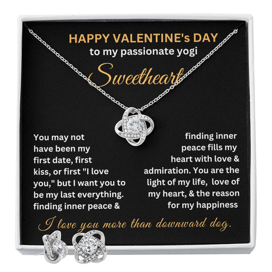 For My Passionate Yogi Sweetheart Wife or Girlfriend on Valentine's Day.