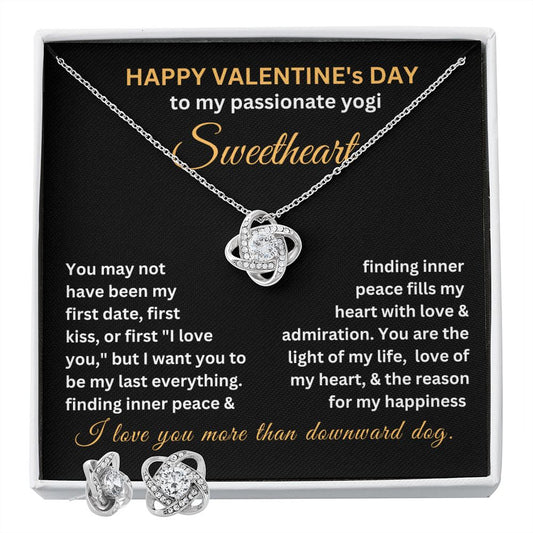 For My Passionate Yogi Sweetheart Wife or Girlfriend on Valentine's Day.