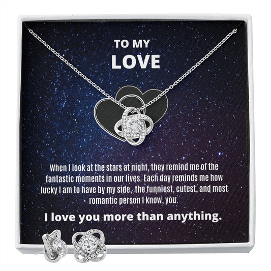 To My Love, my girlfriend or wife, remember our starry nights?