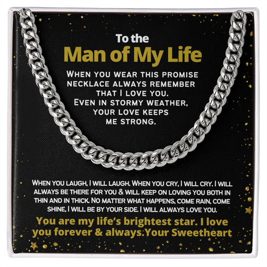 To the Man of My life, my husband or boyfriend.