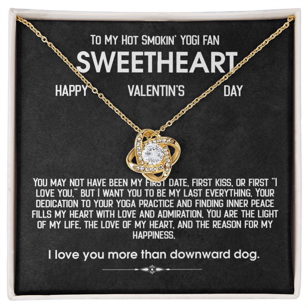 To My Smokin's Hot Yogi Fan Wife or Girlfriend.